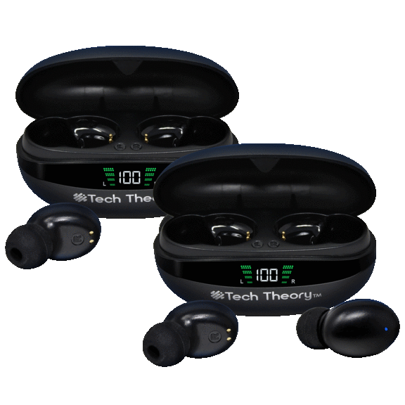 2-Pack: Tech Theory True-Wireless Earbuds