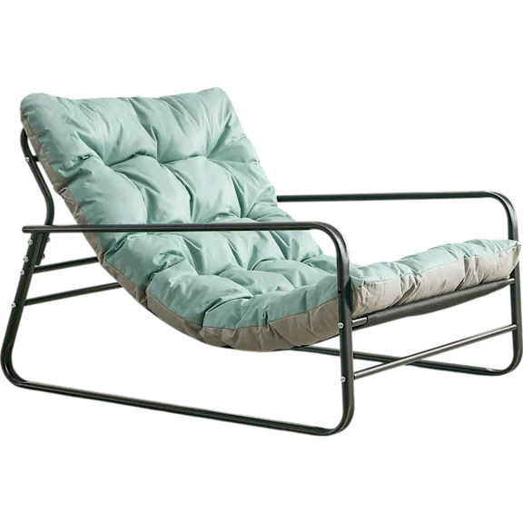 The Oversized Steel Sling Lounge Chair