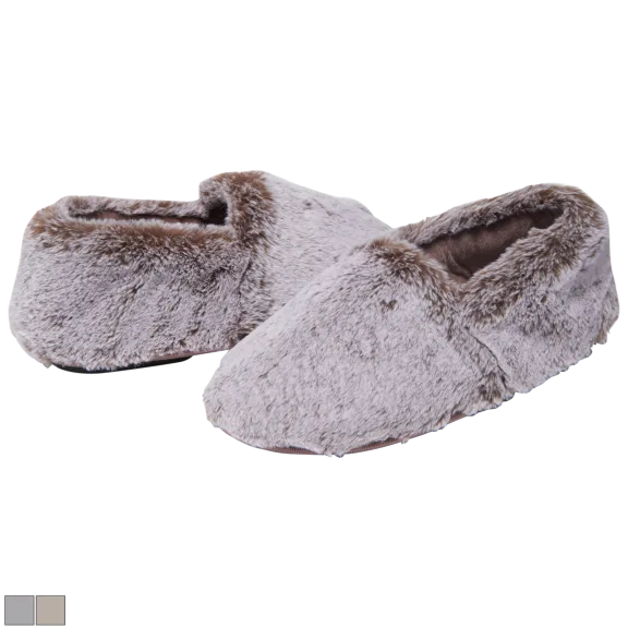 Laura Ashley Ladies Plush A-Line Slipper