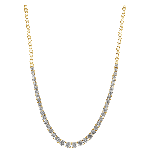 Diamond Muse 1/3 Carat Diamond Tennis Necklace