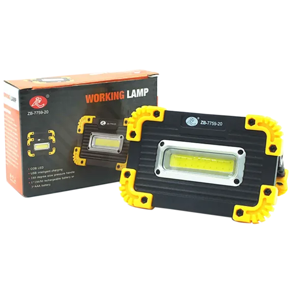 3P Experts Rechargeable COB LED Work Light