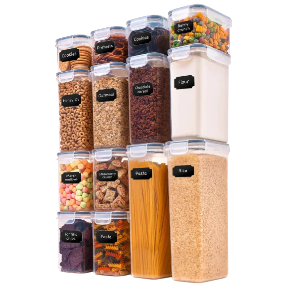 Cheer Collection 14-Piece Air Tight Food Storage Container