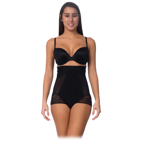 Body Beautiful Power Mesh Hi-Waist Shaping Brief
