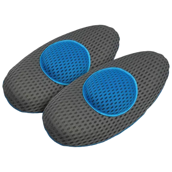 2-Pack: Comfy Curve Memory Foam Back Support Pillow