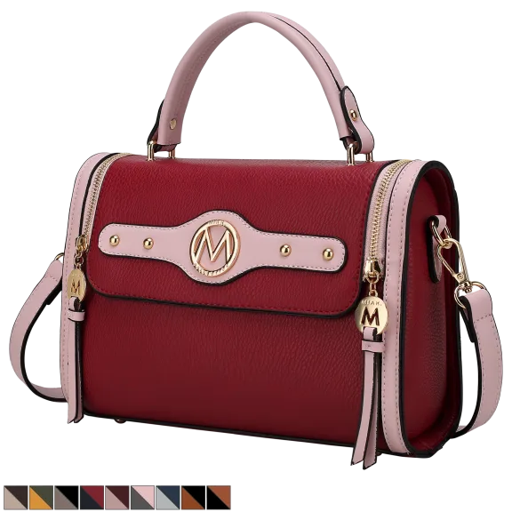 MKF Collection Sabrina Color Block Shoulder Bag