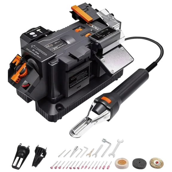 Tacklife Bench Grinder with 6 Variable Speeds