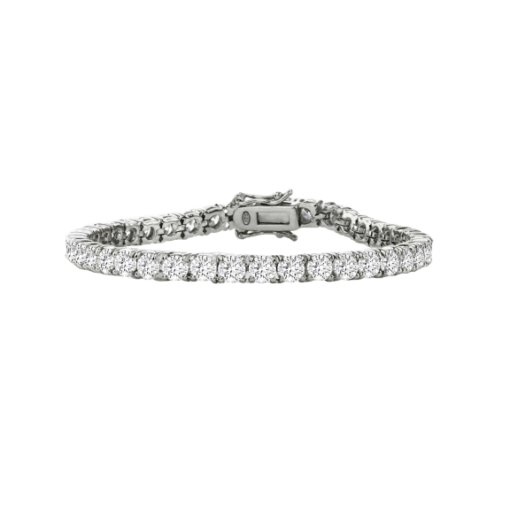 Megan Walford Lab Created Diamond Tennis Bracelet