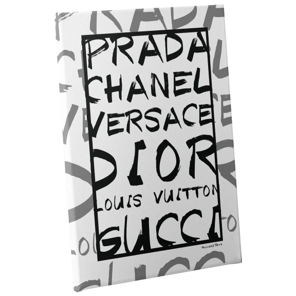 Fairchild Paris Fashion Brands Canvas - 24" x 36"
