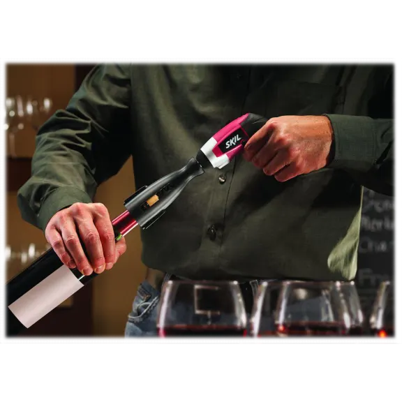 SKIL iXO Vivo Power Screwdriver with Wine Opener Attachment