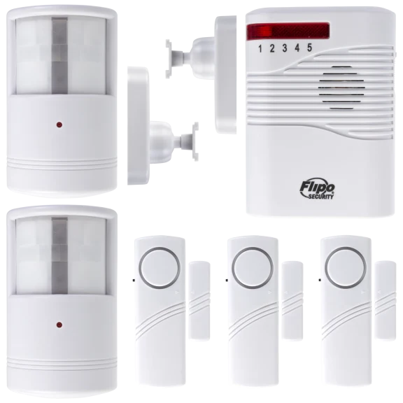 Flipo Assure Alert 5-Piece Wireless Alarm