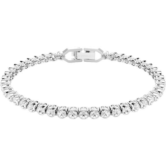 The Swarovski Bezel-Set Crystal Tennis Bracelet