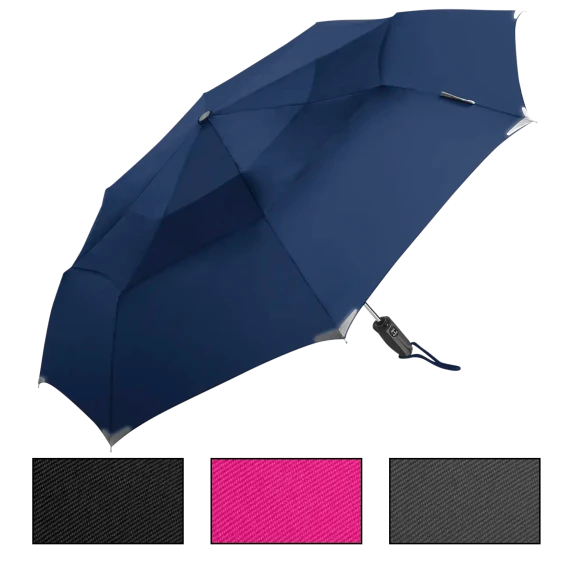 WalkSafe® Vented Auto Open/Auto Close Compact Safety Umbrella