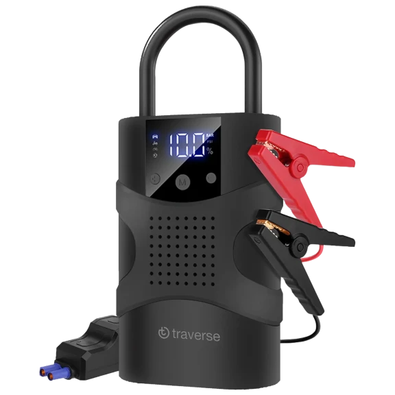 The 2-In-1 Jump Starter And Tire Inflator
