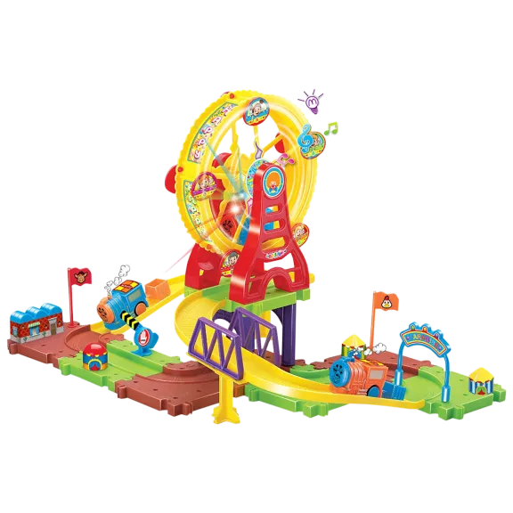 Toy Chef Railway & Ferris Wheel 43 Piece Set