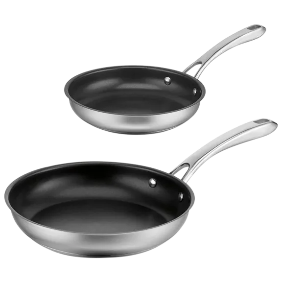 2-Pack: Cuisinart Chef's Classic Non-Stick Skillet Set