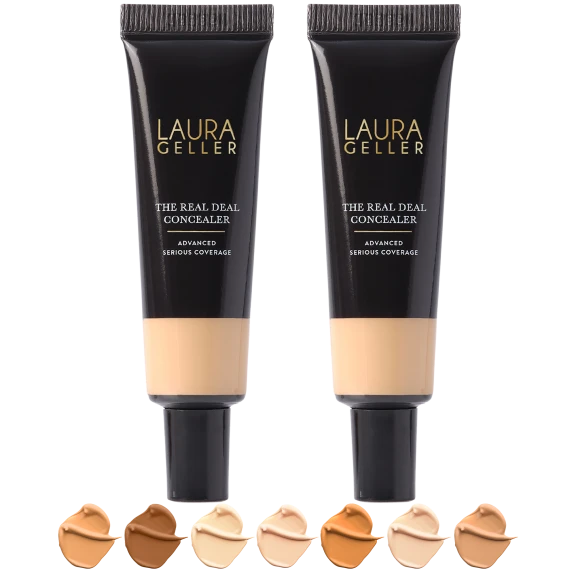 2-Pack: Laura Geller The Real Deal Concealer - Advanced Serious Coverage