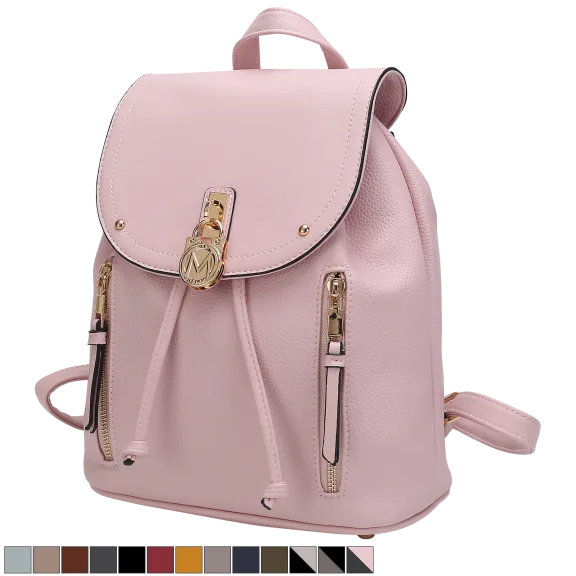 MKF Collection Xandria Vegan Leather Women’s Backpack by Mia K