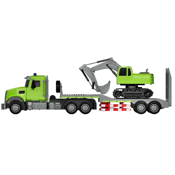 The Remote Control Truck And Digger Set