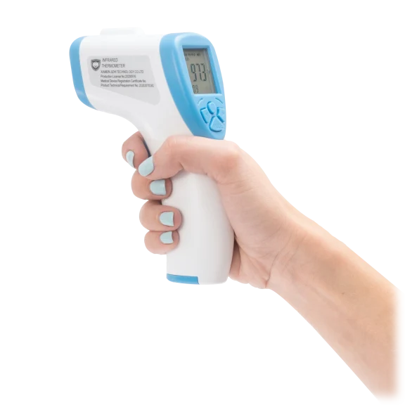 Mask on Every Face Non-Contact Infrared Forehead Thermometer