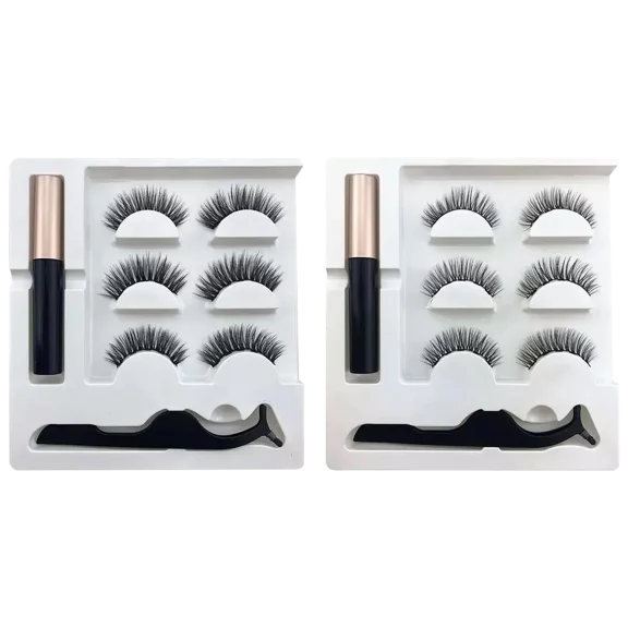 Miley Cosmetics Professional Long Lasting Magnetic Eyeliner and Eyelash Kit