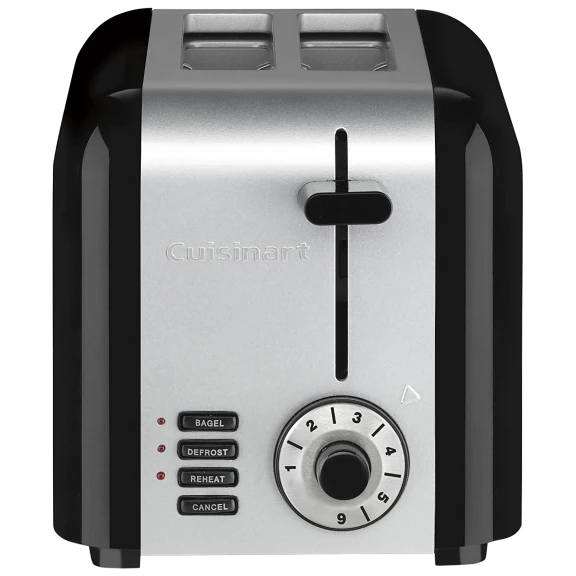 Cuisinart Compact Stainless 2-Slice Toaster