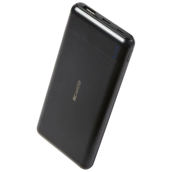 BCMaster 10,000 mAh Portable Charger with 18W Power Delivery USB-C & QuickCharge