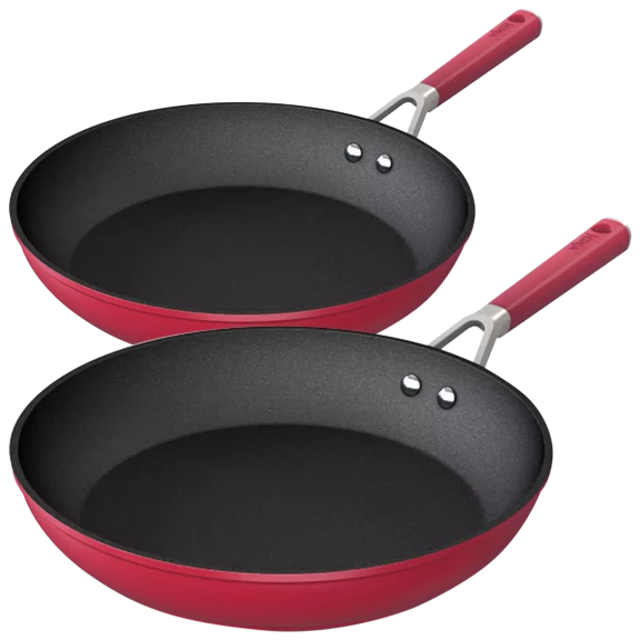 2-Pack: Ninja Foodi NeverStick Vivid 12" Skillets