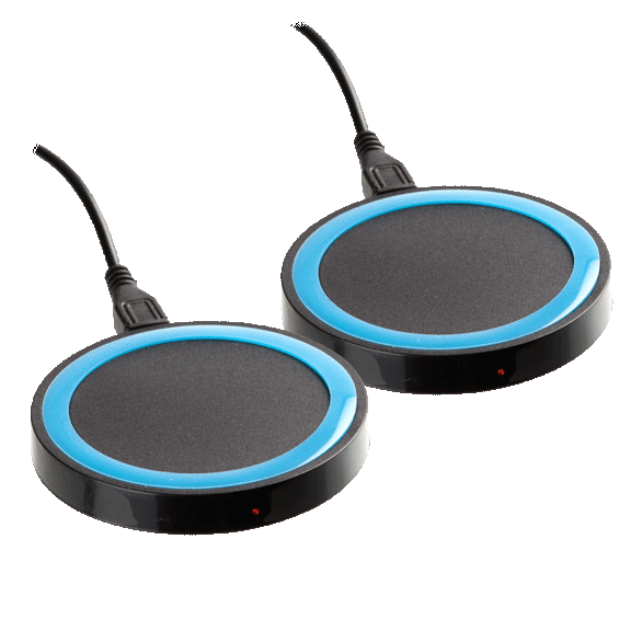 2-Pack: Qi Wireless Charging Pads