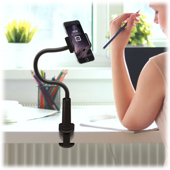 Aduro Solid-Grip Adjustable Gooseneck Phone Mount