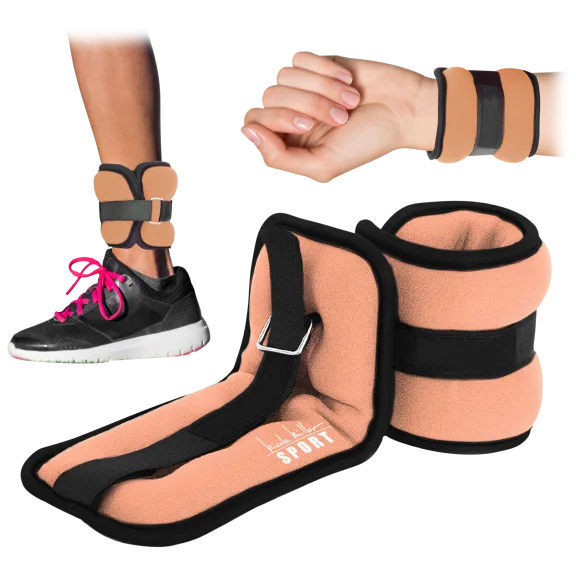 Nicole Miller Sport 5 Lb Ankle/Wrist Weights Set