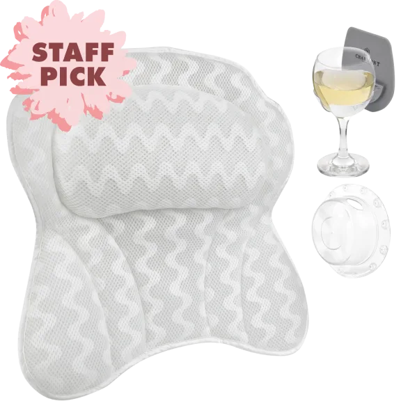 Charmont Luxury 3-Piece Bath Pillow Set