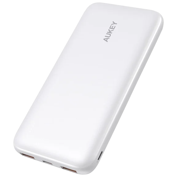 Aukey 10000mAh PD18W Power Bank (White)