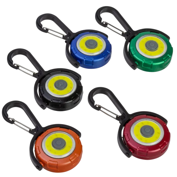 5-Pack: SecureBrite Clip Keychain Light Basics