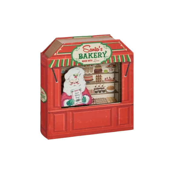 Mr. Christmas Illuminated Nostalgic Wooden Storefronts