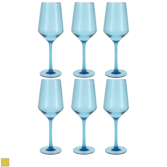 6-Pack: Fortessa Shatter-Resistant White Wine Glasses