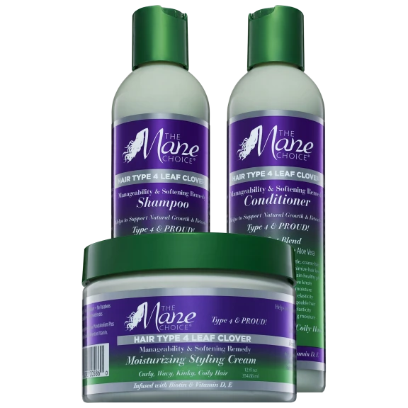 The Mane Choice 4 Leaf Clover Shampoo, Conditioner & Cream Bundle