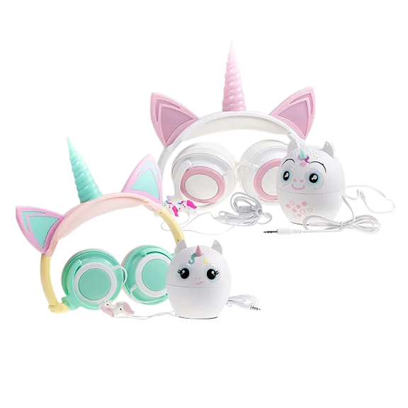 Gabba Goods Unicorn 3-Piece Audio Gift Set