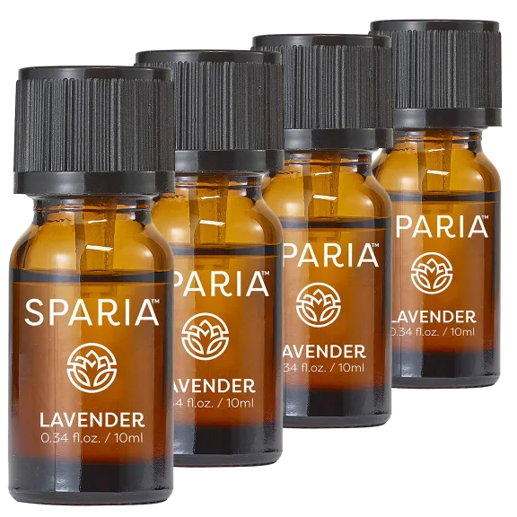 4-Pack: 10ML Lavender Essential Oil by Sparia