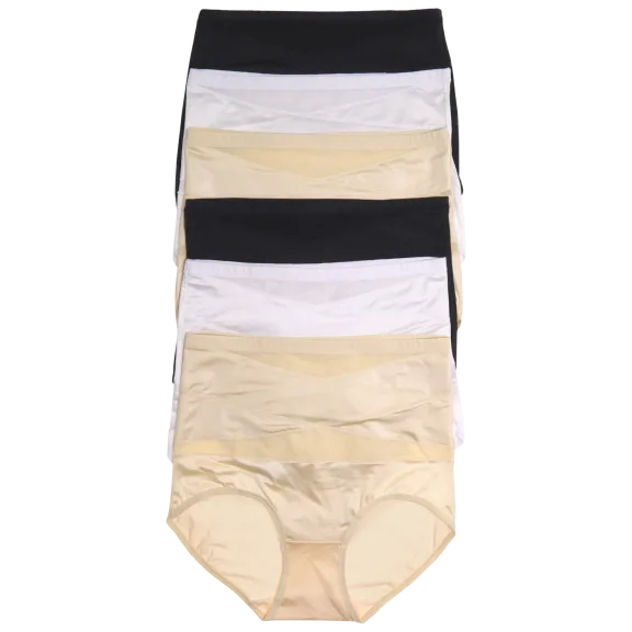 6-Pack Angelina High-Waist Tummy Control Girdles w/ Reinforced Sliming Front