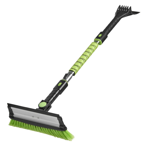 iHOM Heavy Duty Telescopic 36-Inch Snow Brush and Ice Scraper