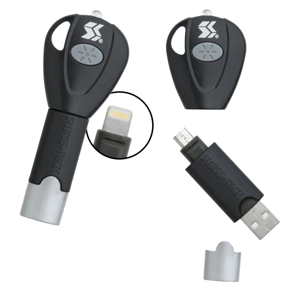 Pick-Your-2-Pack: SwissTech KeyCable & LED Light