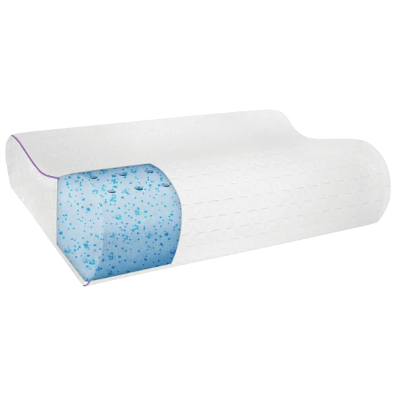 SensorPEDIC Temperature Regulating Coolest Comfort Contour Memory Foam Pillow