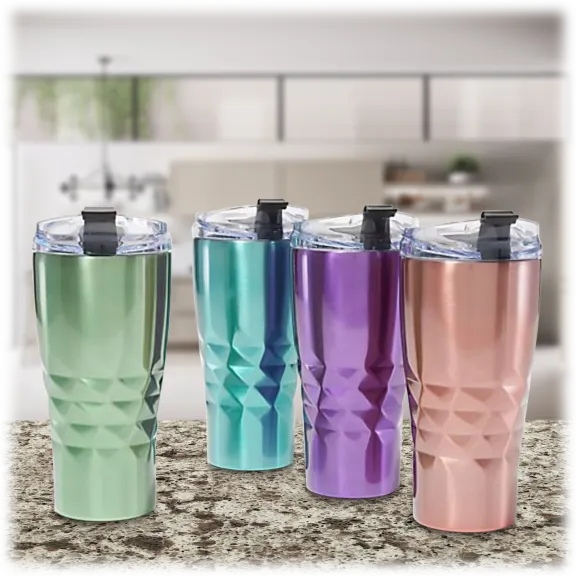 4-Pack: Primula 20oz Thermal Insulated Tumblers