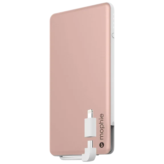 Mophie Powerstation Plus Mini 4000mAh Power Bank with Switch-Tip Lightning Cable