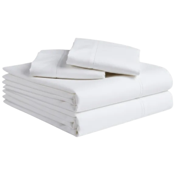 Italian Luxury 100% Cotton Luxe 4-Piece King Size Sheet Set