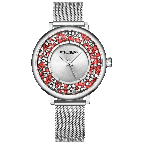 Stuhrling Women's 793A Quartz 38mm Classic Mesh Bracelet Watch