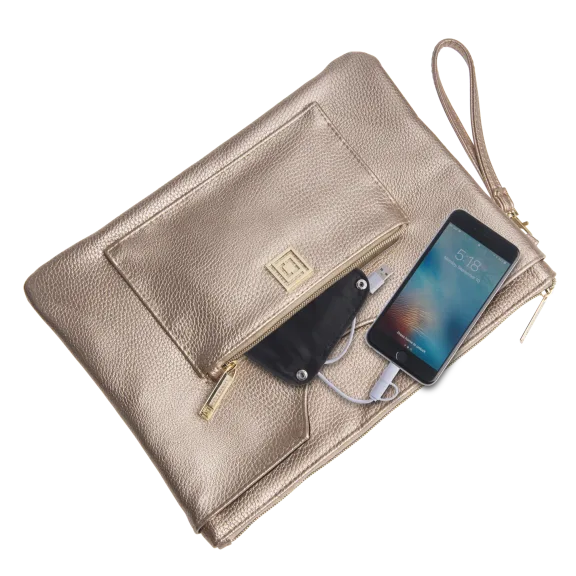 Liz Claiborne Charging Tech Pouch with RFID Theft Protection