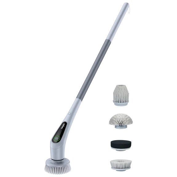 Homyeko Electric Spin Scrubber With 5 Brush Heads