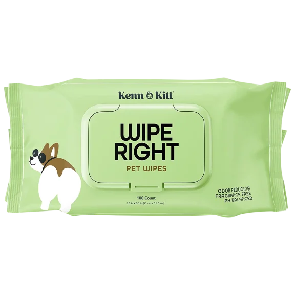Kenn & Kitt Pet Wipes (100 Count)