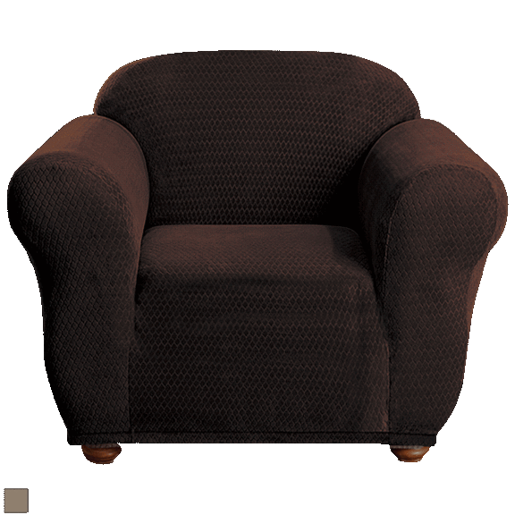 Quick Fit Hayden Diamond Velvet Furniture Cover